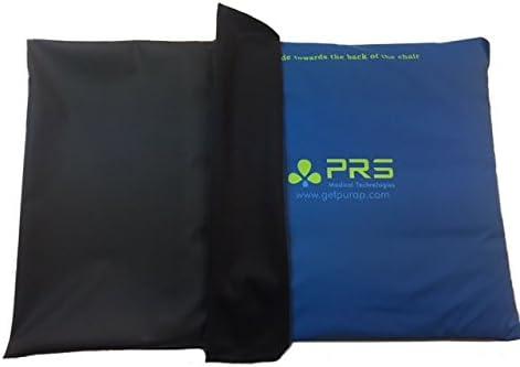 PURAP Cover Wheelchair Cushion - Removable and Washable - 18" x 20" x 1.5" (Black)