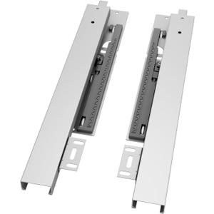 VADANIA 14" Undermount Drawer Slide, Push to Open, Bottom Mounted & Bottom Support, 88 lb Load Capacity, 3-Fold Full Extension, Invisible Drawer Slies,1 Pair(2-Pack)