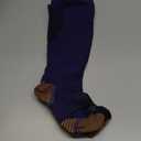 Doctor's Select Copper Plus Size Compression Socks Wide Calf - 2 Pairs | 20-30mmHg Extra Wide Calf Compression Socks Women | Plus Size | Traveling & Running | Gray & Navy (5X-Large)