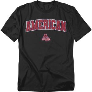 Official Collegiate Arch Logo Black Unisex Adult T Shirt Collection 1 (Medium)