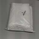 Ghooss Fitted Sheet White-Full Size Fitted Sheet Only-Fitted Deep Pocket Sheet-Soft Wrinkle Free Sheet-1 Pack(White,Full)