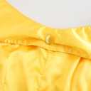 Akokvlar Yellow Princess Costume for Women Adult Halloween Party Dress (Gold, M)