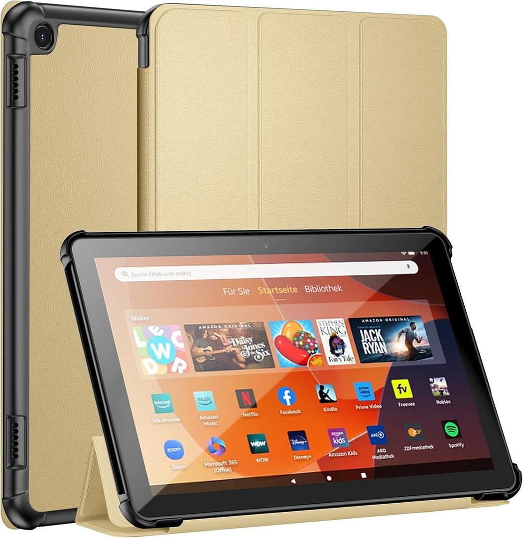 Champagne Gold 2023 Tablet 10 Case and Cover for Kids (Compatible 2023 Model), Not for iPad/Samsung/Onn Tab, Ubearkk Anti Slip Shockproof Cover Champagne Gold 2023 Tablet 10 Case and Cover for Kids (Compatible 2023 Model), Not for iPad/Samsung/Onn Tab, Ubearkk Anti Slip Shockproof Cover