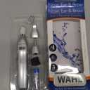 Wahl Men’s Nose Hair Trimmer, for Eyebrows, Neckline, Nose & Ear Hair, Precision Detail Trimming with Interchangeable Heads, Battery Included - Model 5545-400