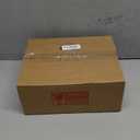 6oz Glass Spice Jars with Bamboo Lid and Label, 12 Pack Square Glass Container, Small Food Storage Containers for Kitchen, Clear Empty Seasoning Jar for Sugar, Salt, Coffee Bean, Herb, Borosilicate