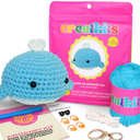 Crochet Kit for Beginners  Penguin | DIY Crochet Animal Kit with Step-by-Step Video  Craft Set for Adults & Kids  Includes Yarn, Hook, Needle, Scissors, Eyes & More  Great Gift for All Ages