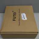 FUTEI Black Chenille Throw Pillow Covers 26x26 Inch Set of 2,Soft Striped & Diamond Textured Euro Pillow Shams,Modern Home Decor for Couch Living Room