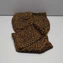 luvamia Wide Leg Jeans Woman Trendy High Waisted Leopard Cheetah Print Ankle Length Stretchy Denim Pants with Pockets (Large)