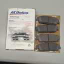 ACDelco Silver Rear Brake Pad Set 14D1194CHF1 | GM 19387594 Ceramic Rear Brake Pads for Select Cadillac Escalade, Chevy Silverado, Chevrolet Tahoe, Suburban, GMC Sierra, Yukon and more