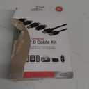 GE 3390127 6 ft. 4 in 1 USB Cable Kit44; Black