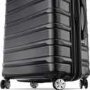 Samsonite Omni 2 Hardside Expandable Luggage with Spinner Wheels, PRO 2PC SET (CO/M), Midnight Black, 2-piece Set