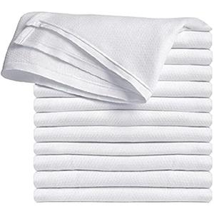 High Absorbancy Reusable Flat Cloth Diapers, Soft & Safe 27 X 27 100% Cotton Burp Cloth, Also Great to Clean Mirrors (3)