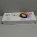 YGS-Tech Smart 2 Inch Recessed Lighting, WiFi LED Downlight 5W 120V, Compatible with Alexa and Google Home, Dimmable RGB & CCT 2700-6500K, Black Trim, LED Ceiling Light with Driver (10 Pack) (RGB (Red, Green, Blue))