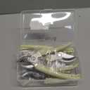 Chumia 6 Pcs Garden Pruning Shears Flower Shears Handheld Heavy Duty Garden Scissors Stainless Steel Clippers for Cutting Flowers, Trimming Plants Bypass, Fruits Trees, Pruning Snips, Gardening Gifts