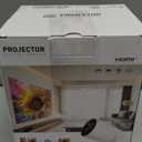 Mini Portable Projector with 4K Support, Bluetooth 5.4 WIFI6, 5watt Sound Base Speaker, 160 ANSI, Android 11, 210 Rotation , Auto Keystone Correction Video Projector HY300 ULTRA