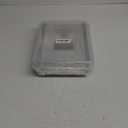 Nordic Ware Natural Aluminum Commercial Cake Pan with Lid, Rectangle Pan with Lid Silver, 9 x 13