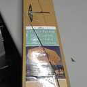 Blissun 9 ft Solar Umbrella, 32 LED Lighted Patio Umbrella, Table Market Umbrella, Outdoor Umbrella for Garden, Deck, Backyard, Pool and Beach (Tan)