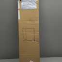 Kitstorack Narrow Console Table Behind Sofa Couch, Design with Adjustable Height (25"-33") & Power Outlets, Small Entryway Table - 5.9" D x39.4 L, Rustic Brown