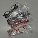 CCVOO 6 Pack Blue Light Blocking Reading Glasses, Anti Headache/Glare/Eye Strain Readers Computer Eyeglasses Women/Men (6 Pack Mix,3.00)