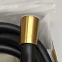 Black Shower Hose Replacement 6 foot 304 Stainless Steel Hand Held Shower Head Hoses - 69 Inches High Pressure Sprayer Bidet Hose Flexible Matte Black Extension Showerhead Hoses Extra Long