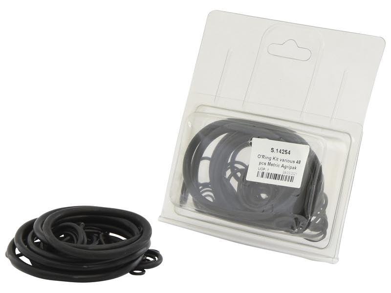 Assorted Metric O Rings Set 48 pcs, I.D. 6-65mm, Section 1.5-5mm