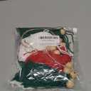 CIEQR Christmas First Birthday High Chair Banner - Oh What Fun it is to be One Highchair Banner, Red and Green 1st Birthday Tassel Banner for Party, Cake Smash, Photo Props