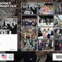 John F Kennedy Calendar 2026 JFK Monthly Wall Calender 12 Month | American Made In The USA