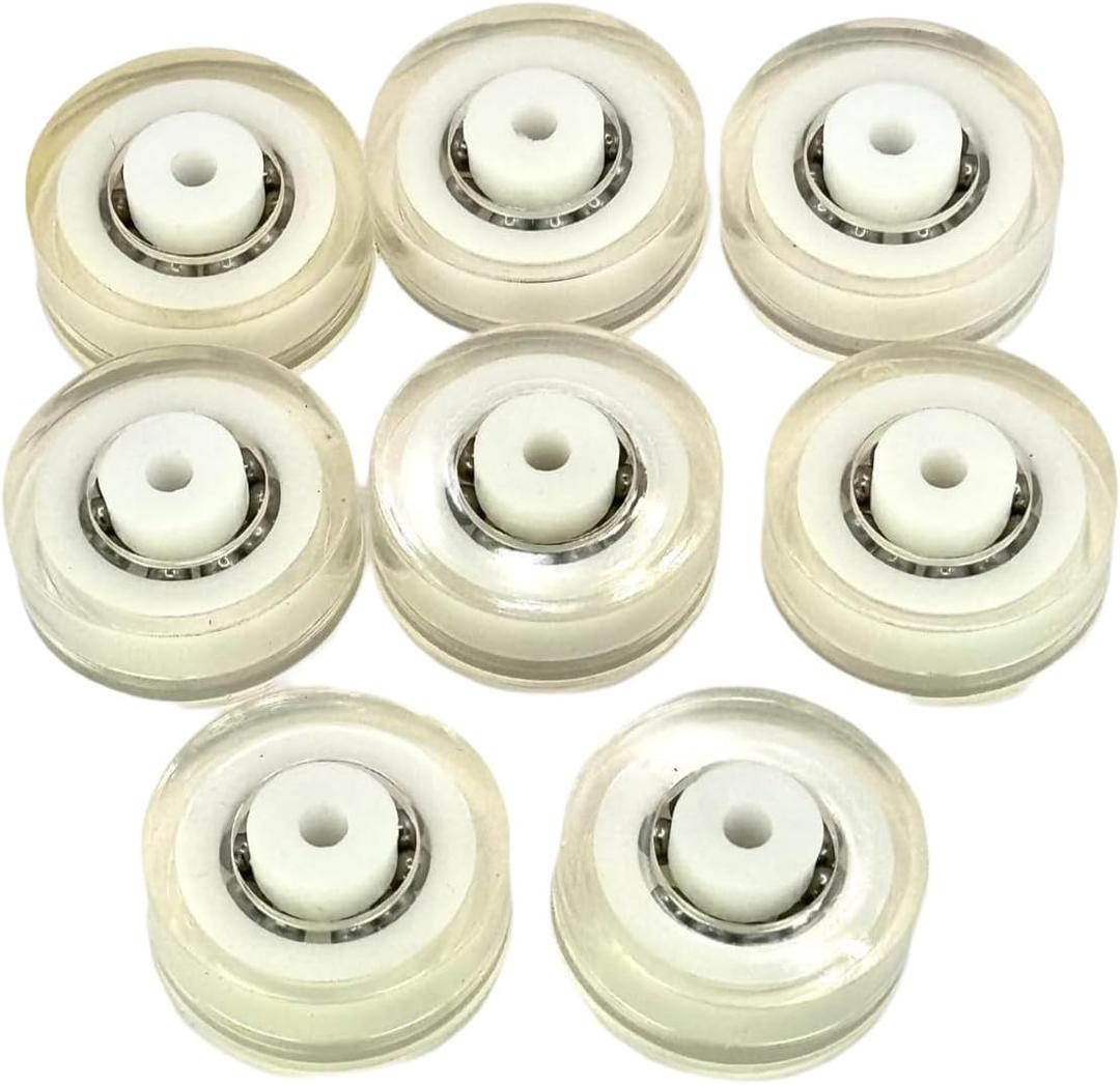 RV20155 (Pack of 8) Ball Bearing Wheel Replacement | Direct Replacement of R201557Z | Essential Pool Maintenance Accessory - Upgrade Your Pool's Performance Now!