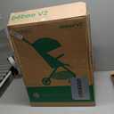 Bombi Bbee V2 Lightweight Baby Stroller - Premium Vegan Leather, One-Hand Fold, Infinite Recline, Aircraft-Grade Aluminum Frame, XXL Canopy, and Ample Storage Umbrella Stroller - Hickory