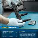 PHILTOP Ignition Coil Pack and Iridium Spark Plugs Fits for Honda 2010-2014 CR-V, 2008-2012 Accord 2.4L, 2012-2015 Civic 2.4L, 2012-2015 Crosstour 2.4L, Acura 2013-2015 ILX 2.4L, 4PCS UF602