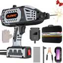 Portable Welding Machine 110V, Portable Handheld Welder with IGBT Inverter 5 Variable Current Adjustment, Electric ARC Stick Welder Gun for 1/16"-1/8" Rods, Carring Case &20 Rods Included