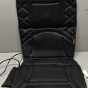 CARSHION Back Massager with Heat, Heated Seat Cover Cushion with 5 Vibrating Massage Nodes Chair Pad for Pain Relief Home Office Use