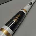 HAKUSOH Spark Fungo Outfield (Ho/Maple) Baseball & Softball Bat Training Wood Bat for Coaches [Made in Japan] (Fungo -Outfield- 38")