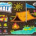 Crayola Ultimate Washable Chalk Collection (64ct), Bulk Outdoor Sidewalk Chalk for Kids, Outdoor Activities & Spring Crafts, Gifts for Kids