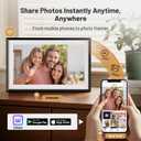 15.6" Smart WiFi Digital Picture Frame with 32GB Storage,Electronic Photo Frame with 1920 x 1800 HD IPS Touch Screen Auto-Rotate for Wall/Tabletop, Gift for Woman,Mom, Dad, Wife
