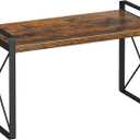 Giikin Countertop Shelf Organizer, Cupboard Stand Spice Rack, Retro Style Cabinet Shelf for Pantry, Kitchen, Bathroom, Reading Room, Bedroom to Save Space (7.8" D x 15.7" W x 9.4" H, Rustic Brown)