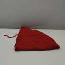 Sattiyrch Christmas Tree Skirt, 36 inches Luxury Cable Knit Knitted Thick Rustic Xmas Holiday Decoration, Burgundy (36in)