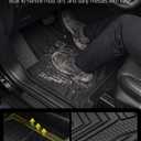 3W Floor Mats for Hyundai Santa Fe 2024 2025 2026, 7 Seats, TPE