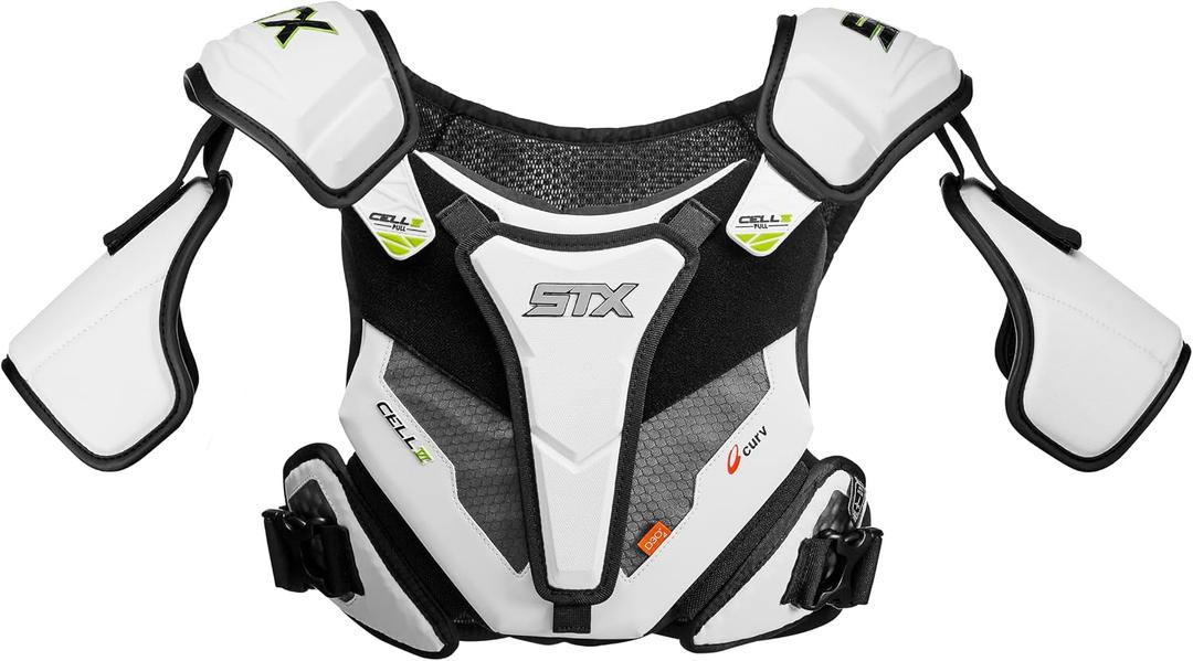 STX Cell VI Lacrosse Shoulder Pads, Large