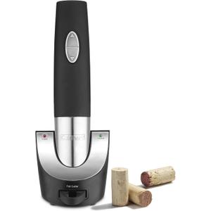 Cuisinart Vacuum Sealer Cordless Wine Opener, One Size, Black