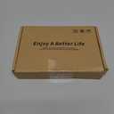 TIICHOO Period Thong Underwear for Women Lace Period Panties Thong Light Absorbency Leakproof Underwear Pack of 6 (Medium, Black/Brown/Sand/Khaki)