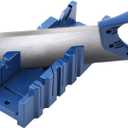 Saw Storage Mitre Box, 45 Degree 90 Degrees Angle Slot Types ABS Plastic Saw Box, Perfect for Woodworker Carver Carpenter Cutting Wood Woodwork(S)