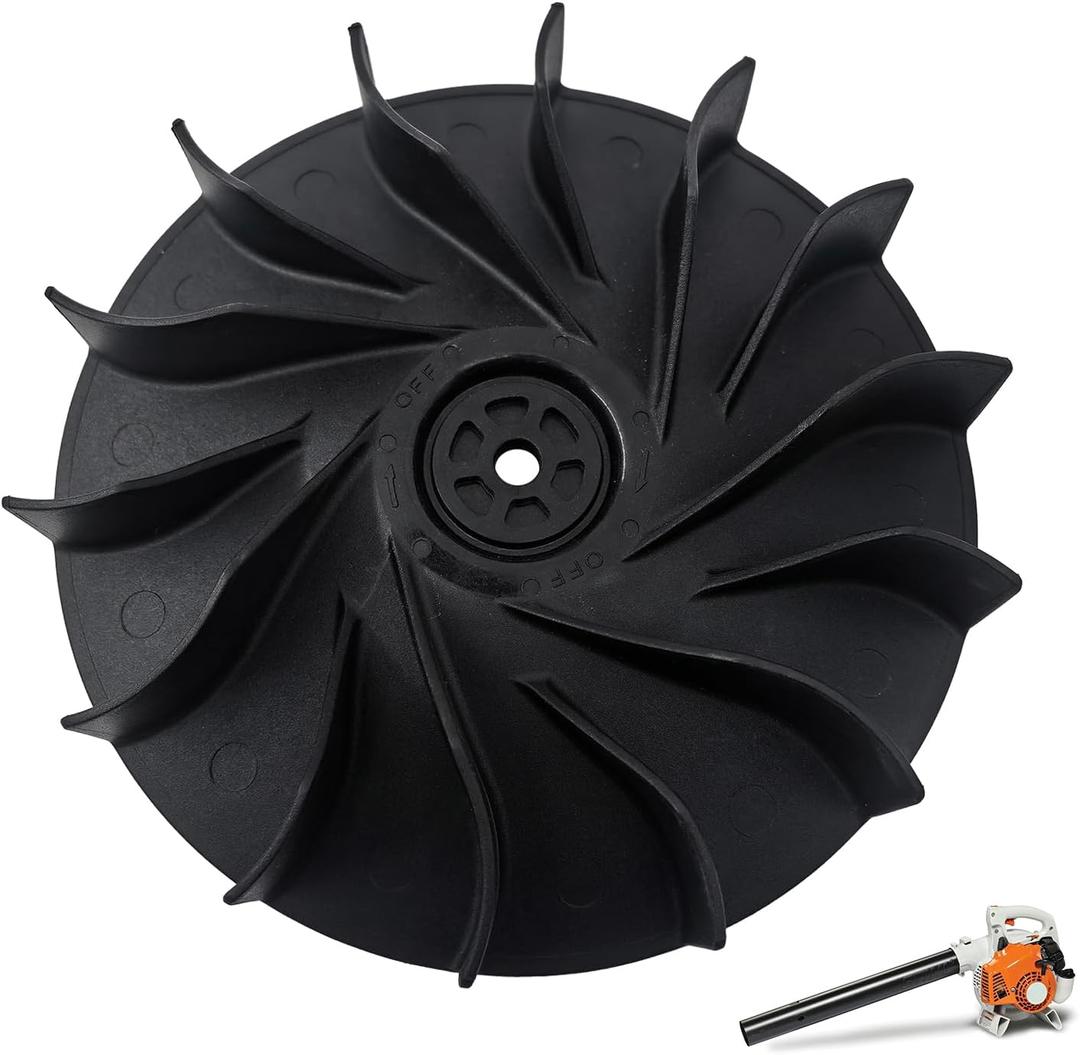1pcs 4241 704 3405 Fan Wheel Fan Impeller for STIHL Backpack Leaf Blower Shredders BG56 BG66 BG86 BR200 SH56 SH86