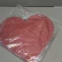 Harloon 100 Pcs Valentine's Day Paper Placemat Bulk 13.4x 11.8 Disposable Cute Heart Shaped Dining Table Mats for Valentine's Day Kitchen Wedding Birthday Baby Shower Holiday Party (Romantic)