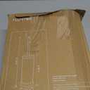 Toilet Bowl Brush Holder Set: 2 Pack Modern Deep Cleaning Bathroom Toilet Scrubber with Caddy for Rv - Rim Decorative Accessories Cleaner Brushes for Toilet - Black