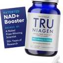TRU NIAGEN PRO NAD Supplement for Brain Function, Anti Aging, Cell Regeneration | Patented Niagen | Supports Cellular Energy | Nicotinamide Riboside (NR) | 30-1000mg Servings (2x500mg, Take 2 Daily), BBD: 08/2028