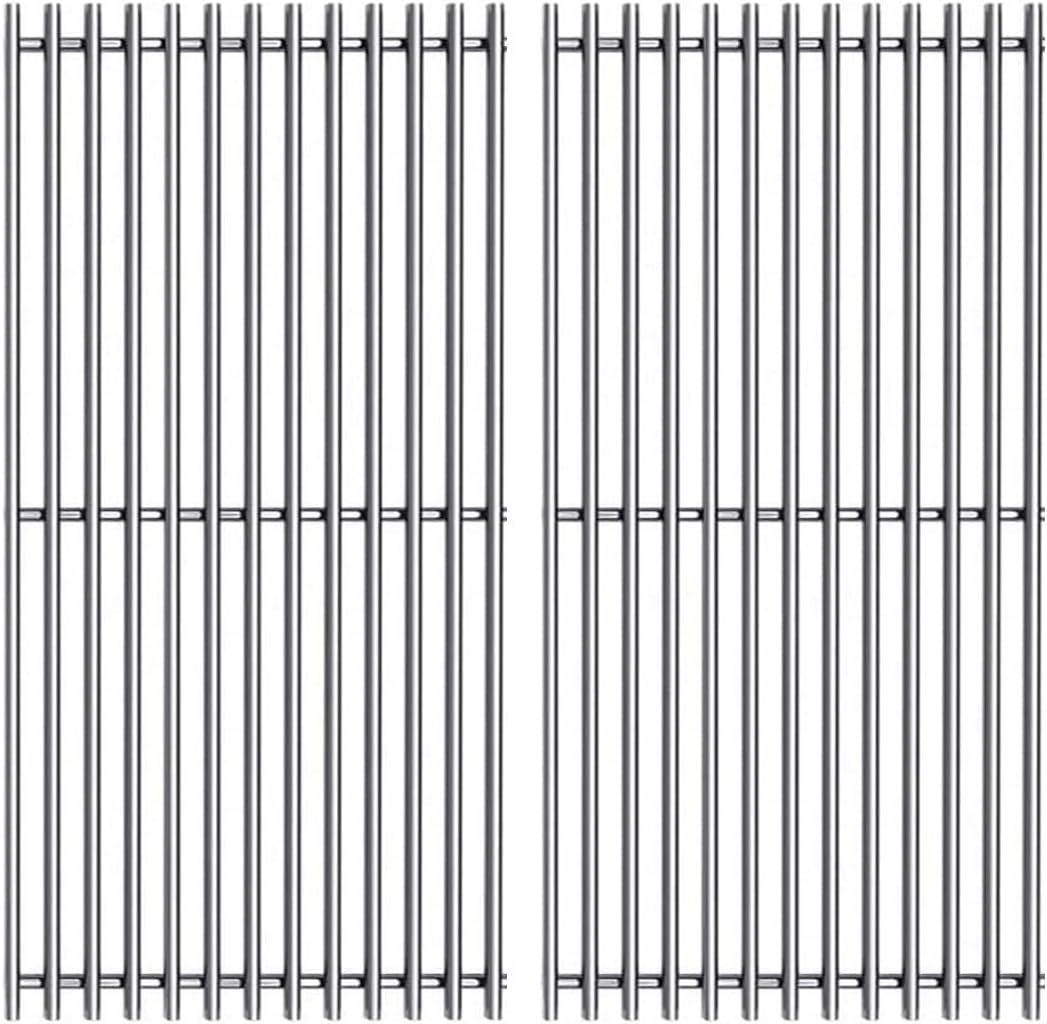 S6G550 (2-Pack) 19.2 Stainless Steel Cooking Grates for Weber Summit E-440, S-440, E-450, S-450, E-460, S-460, E-470, S-470 and Charmglow 720-0304