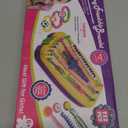 Friendship Bracelet Making Kit Toys, Ages 7 8 9 10 11 12 Year Old Girls Gifts Ideas, Birthday Present for Teen Girl, Arts and Crafts String Maker Tool, Bracelet DIY, Kids Travel Activity Set (Yellow)