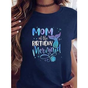 Blue T-shirt for women 2XL