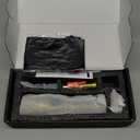 SKYFIRE LED Flashlights High Lumens with Ignition Lens,3000lm Super Bright Rechargeable Flashlight, Zoomable,Four Modes,Waterproof Tactical Flash Light for Camping Essentials,Outdoor and Home,Gift